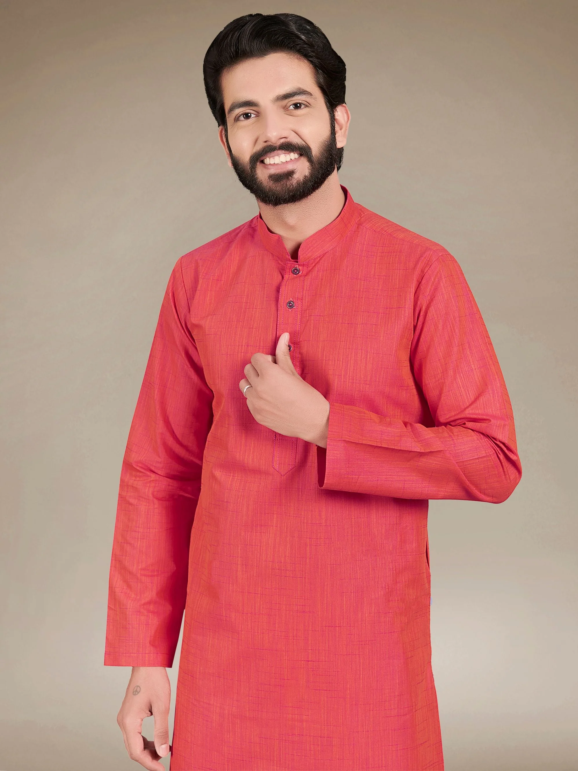 Hibiscus Straight Kurta Set - Image 2